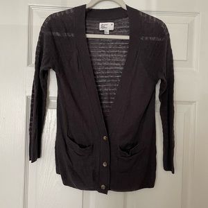 AE Charcoal grey cardigan